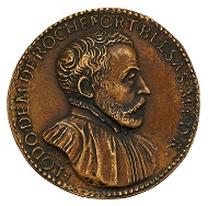 Medaille von Giovanni da Cavino auf Ludovic Demoulin de Rochefort (1515-1582) in Sesterzgröße, HMB Inv. 2002.233.