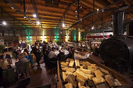 Numismatisches Großereignis und sozialer Event, das Gala-Dinner der World Money Fair.