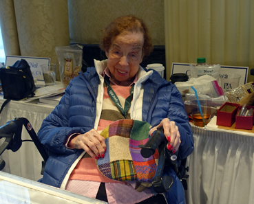 Noch im Januar 2017 besuchte Catherine Bullowa die New York International Numismatic Convention. Foto: UK.