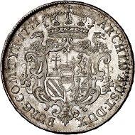 Maria Theresia. Reichstaler 1741, Wien. Vorzüglich. Taxe: 500 Euro. Aus Auktion Künker 293 (27./28. Juni 2017), Nr. 1620.