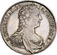 Maria Theresia. Reichstaler 1751, Hall. Fast vorzüglich. Taxe: 150 Euro. Aus Auktion Künker 293 (27./28. Juni 2017), Nr. 1628.