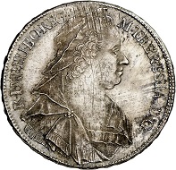 Maria Theresia. Konventionstaler 1767, Wien. Justierspuren. Vorzüglich. Taxe: 300 Euro. Aus Auktion Künker 293 (27./28. Juni 2017), Nr. 1633.