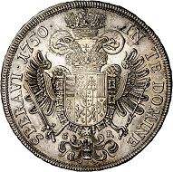 Franz I. 1/2 Reichstaler 1750, Graz. Sehr schön bis vorzüglich. Taxe: 150 Euro. Aus Auktion Künker 293 (27./28. Juni 2017), Nr. 1634.
