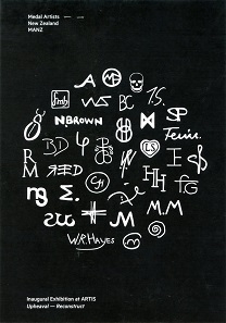 Einladungskarte der Artis Gallery zu ihrer diesjährigen Ausstellung zeitgenössischer Medaillen. © Artis Gallery / Auckland.