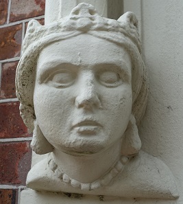Den Skulpturenschmuck des Gebäudes hat der deutsch-neuseeländische Stempelschneider Anton Teutenberg gestaltet. Foto: UK.