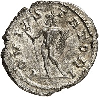 Nr. 290. Postumus. Antoninian, Köln, Januar 268. Unikum, erstmals 2017 publiziert. Vorzüglich. Taxe: 2.500 Euro.