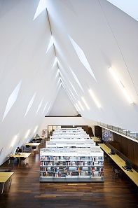 Die Bibliothek Marie Madeleine Lancoux im MEG. Foto: © Blaise Glauser.