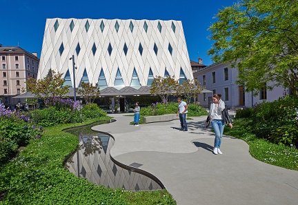 Das neue Gebäude des MEG. Bureau Graber Pulver Architekten AG, Zürich. Foto: © Blaise Glauser.