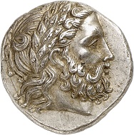 Nr. 186: Philipp II., König von Makedonien. Tetradrachme, 359-355, Pella. Aus NFA (1985), Nr. 68. Vorzüglich. Taxe: 5.000,- Euro.