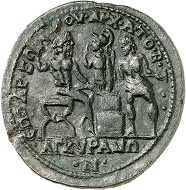 Nr. 436: Ancyra (Galatien). Philippus I. Großbronze. Vorzüglich. Taxe: 1.500,- Euro.