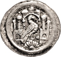 Los 3507: Ermsleben. Gräflich Falkensteinische Münzstätte. Burkhard II. 1142-1174. Brakteat. Taxe: 1.500 EUR.