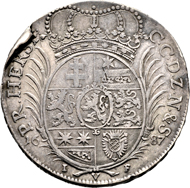 Hessen-Kassel, Landgrafschaft. Karl I. Reichstaler 1687 IVK, Kassel. Äußerst selten. Sehr schön/Vorzüglich.