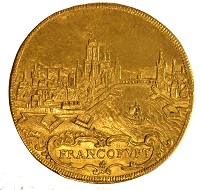 Frankfurter Dukat von 1648.