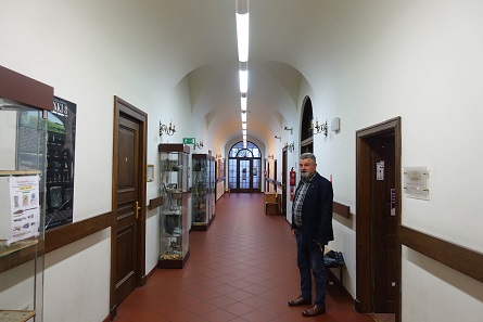 Ein Blick in die Räume des Instituts für Archäologie. Foto: UK.