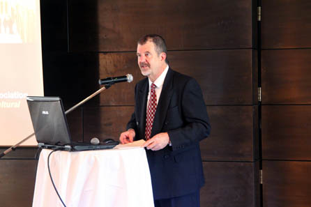 Dr. Glenn Murray / Segovia - ein unablässiger Kämpfer für ein Münzmuseum in Segovia. Foto: Münze Hall.