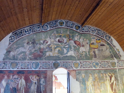 Turnierdarstellung um 1395. Foto: KW.