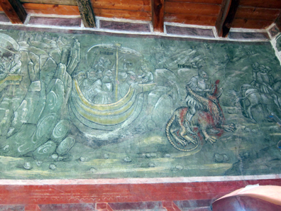 Hier werden Germanisten schwach: Darstellungen aus der Geschichte von Tristan und Isolde, niedergeschrieben 1210 von Gottfried von Straßburg. Foto: KW.