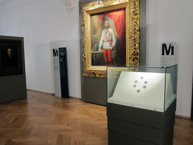 Ausstellung zur Bozener Wirtschaftsgeschichte. Foto: KW.