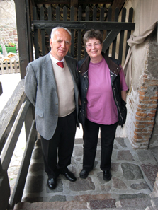 Professor Dr. Dr. Helmut Rizzolli und Ursula Kampmann. Foto: KW.