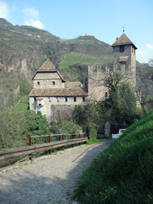 Burg Runkelstein von außen. Foto: KW.