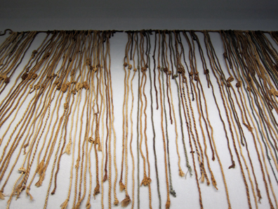 Quipu der Inka, 15.-16. Jh. n. Chr. Foto: KW.