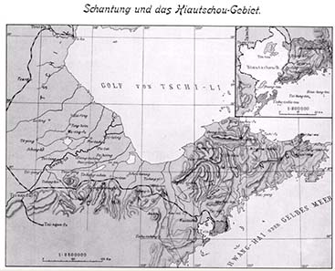 Die Bucht von Kiautschou. Wikipedia.
