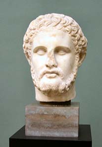 Porträt Philipps II. von Makedonien. Ny Carlsberg Glyptothek. Foto: Gunnar Bach Pedersen / Wikipedia.