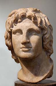 Alexander der Grosse. Büste im British Museum. Foto: Jastrow / Wikipedia.
