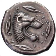 Abb. 8: Fälschung einer Tetradrachme von Leontinoi.