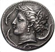 Abb. 13: Fälschung einer Sikulopunischen Tetradrachme.