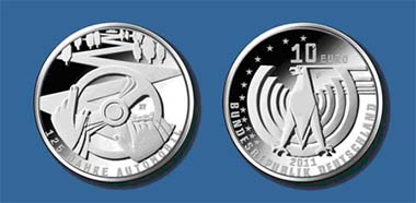 Die neue 10-Euro-Silbermünze