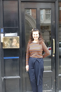 Das Londoner Büro von Classical Numismatic Group. Alexandra Spyra ist hier verantwortlich. Foto: UK.