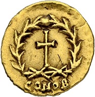Los 187: Romulus Augustus. Tremissis 475/476. Zuschlag: 60‘000 CHF.