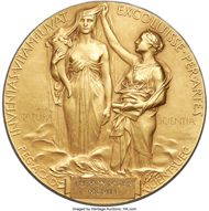 Diese Medaille wollte Heritage anbieten.
