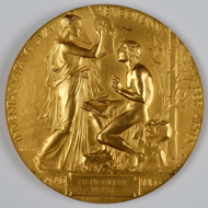 Die Originalmedaille, die im Deutschen Literaturarchiv Marbach liegt. Foto: Chris Korner/DLA Marbach.