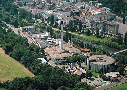 Ein Blick aus der Luft auf das Firmengelände der Allgemeine. Foto: © Allgemeine.