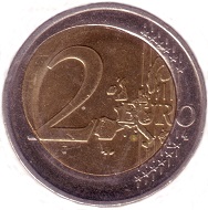 2-Euro 2004 (Deutschland): Spiegelei. Schätzung: 90 Euro.