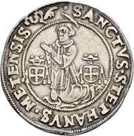 Los 1755: Frankreich, Lothringen. Robert de Lenoncourt, Taler 1551. Schätzpreis: 6.000 CHF / Erzielter Preis: 13.000 CHF (exkl. Aufgeld).