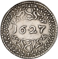 Nr. 1186. Polen. Sigismund III., 1587-1632. Reichstaler 1627, Bromberg. Sehr selten. Sehr schön. Taxe: 35.000,- Euro. Zuschlag: 44.000,- Euro
