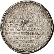 Nr. 2306. Braunschweig-Calenberg-Hannover. Georg, 1636-1641. Doppelter Reichstaler 1641, Zellerfeld, auf seinen Tod. Vorzüglich bis Stempelglanz. Taxe: 20.000,- Euro. Zuschlag: 34.000,- Euro