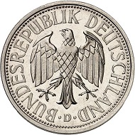 Nr. 5561. BRD. Probe zu 2 DM 1950, D, Ähren, Kupfer-Nickel zu J. 386. Taxe: 1.500,- Euro. Zuschlag: 9.500,- Euro
