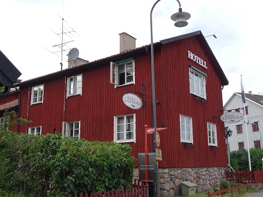 Das Hotel Laurentius erinnert an einen berühmten Prediger des Doms von Strängnäs. Foto: KW.