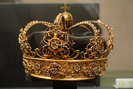 Die Krone der Königin Christine von Schleswig-Holstein-Gottorf. Foto: KW.