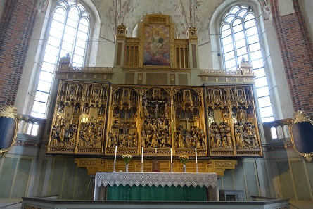 Von unglaublicher Qualität ist der 1490 in Brüssel entstandene Hauptaltar. Foto: KW.