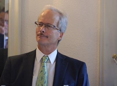Der scheidende Präsident Marcel Häberling.