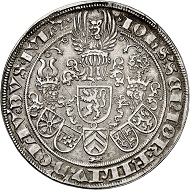 Nr. 5512: Jülich-Berg. Johann III., 1511-1539. Guldengroschen o. J., Münzstätte vmtl. Mühlheim. Äußerst selten. Sehr schön bis vorzüglich. Taxe: 60.000,- Euro.