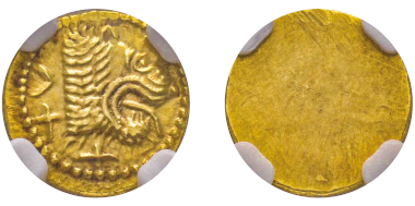 Nr. 2: Populonia (Etrurien). 25 Litren, 350-300. NGC MS 5/5-4/5. Taxe: 4.000,- Euro.