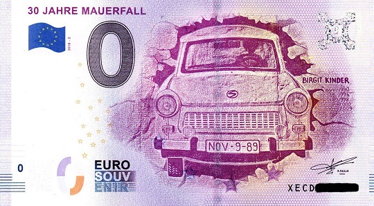 30 Jahre Mauerfall 2018.