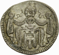 ERNST, 1730-1758. Rentkreuzer 1737. MONTF: / RENT / KREUZER / 1737 in Kartusche. Rv. Behelmtes Wappen. Ebner 299. Münzen & Medaillen GmbH kommende Auktion 37 (23. November 2012), Nr. 472.