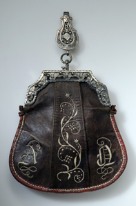 Gürteltasche. Bayern, datiert 1854. BN Inv. Nr. 34/107.